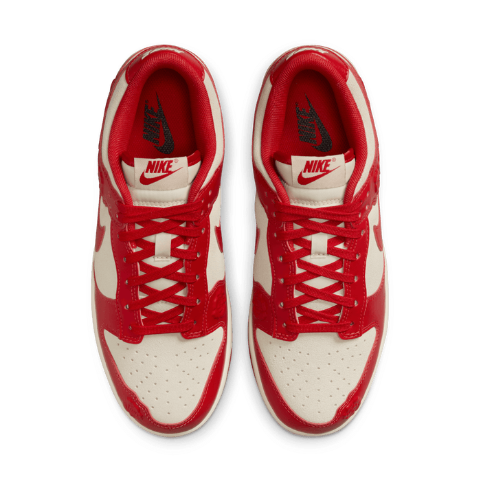 Women's Nike Dunk Low "Red Roses" - Coconut Milk/University Red/Pale Ivory