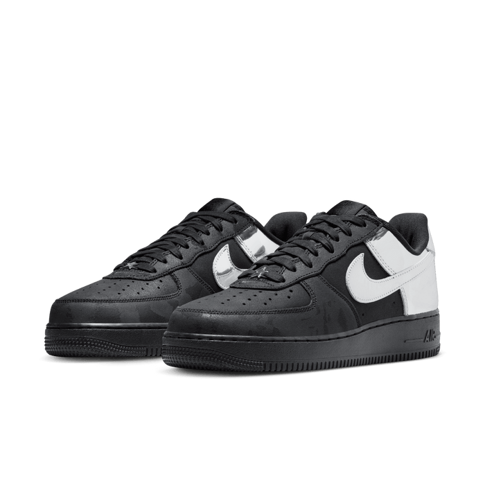 Men's Nike Air Force 1 Low Retro "All Star" - Black/Chrome/Black