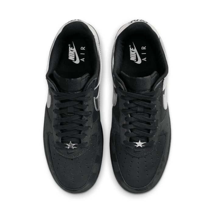 Men's Nike Air Force 1 Low Retro "All Star" - Black/Chrome/Black