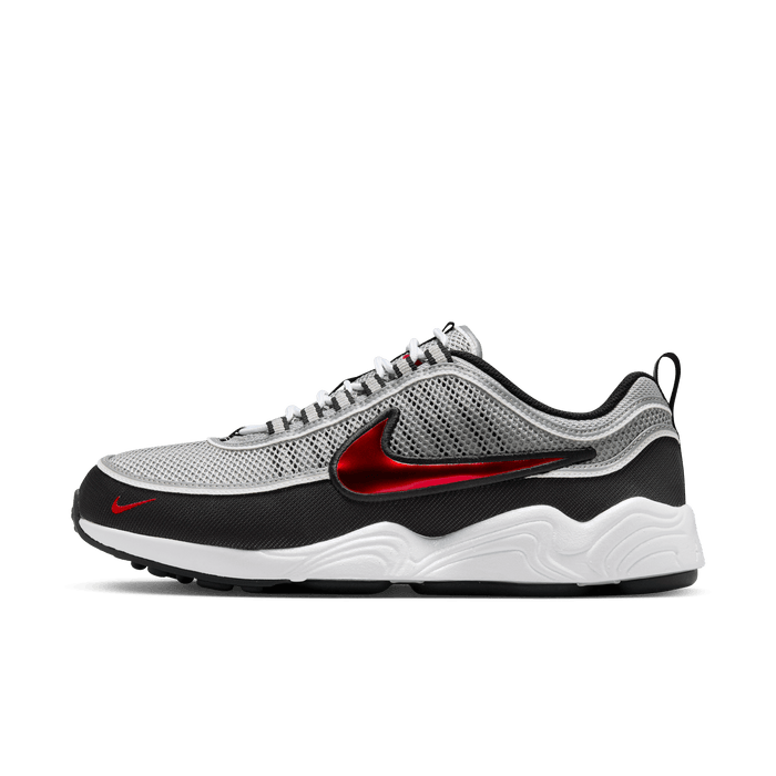 Nike Air Zoom Spiridon SP - Metallic Silver/Sport Red