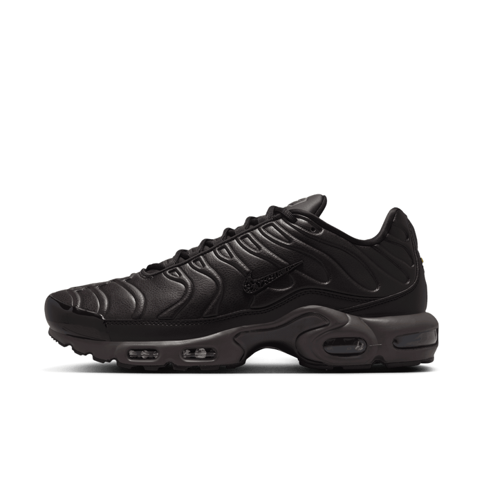 Men's Nike Air Max Plus PRM - Black Tea/Black/Petra Brown/Olive Grey