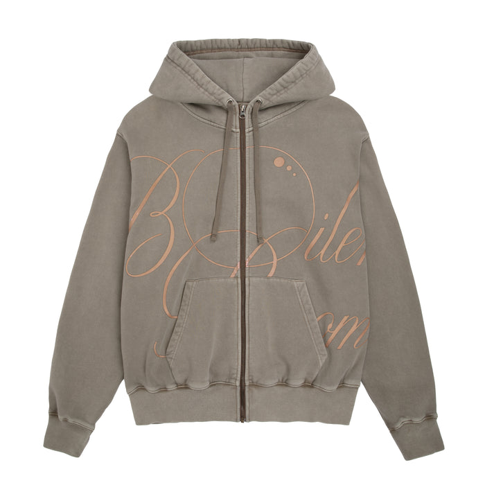 Boiler Room Bubble Hoodie - Stone