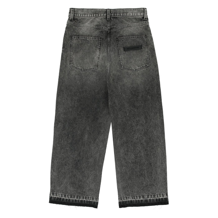 Boiler Room Printed 5 PKT Jean - Worn Black