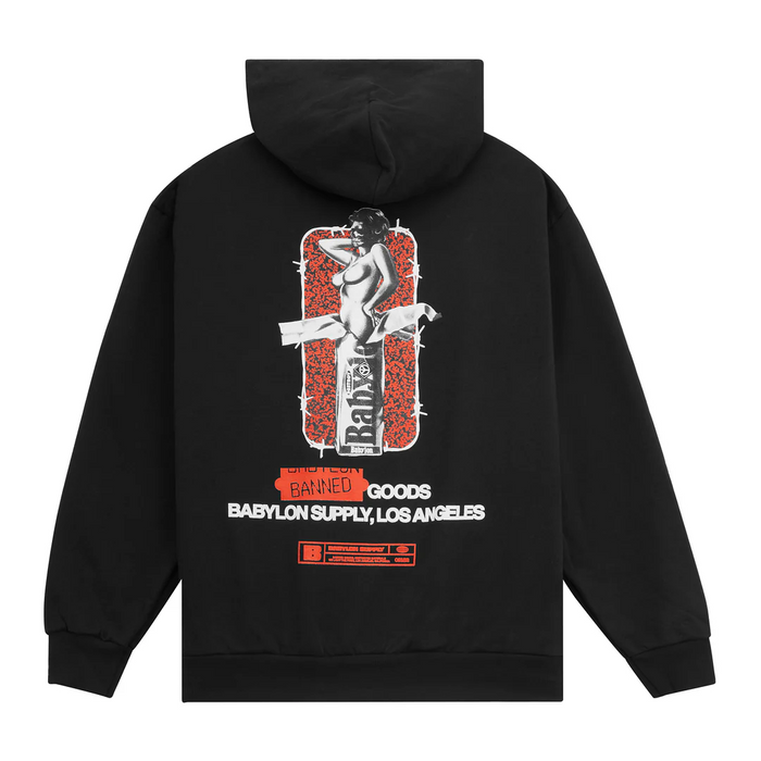 Babylon Banned Goods Hoodie - Black