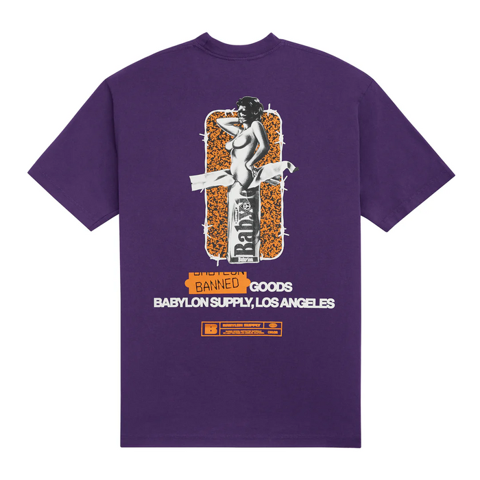 Babylon Banned Goods T-Shirt - Purple