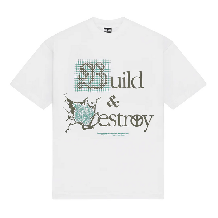 Babylon Build & Destroy T-Shirt - White