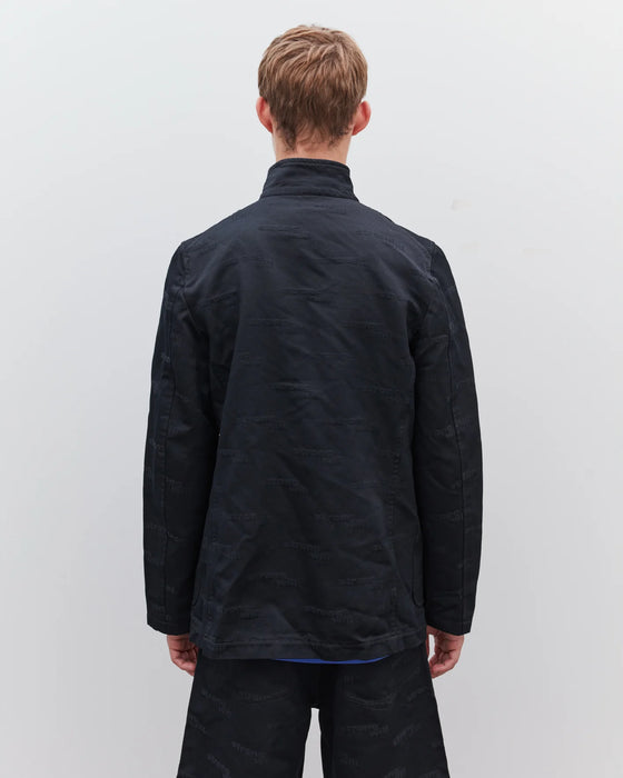 COMME des GARÇONS SHIRT "Strong Will" Woven Jacket - Navy