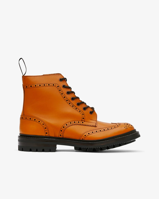 COMME des GARÇONS HOMME x Tricker's Smooth Brogue Boot - Acorn