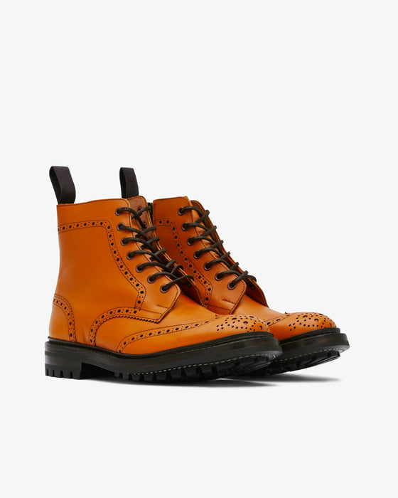 COMME des GARÇONS HOMME x Tricker's Smooth Brogue Boot - Acorn