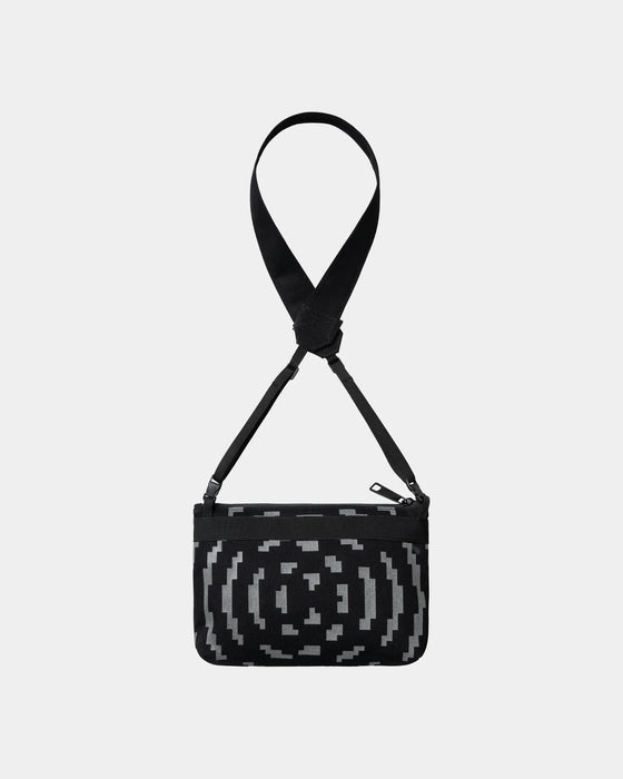 Carhartt WIP x Tresor Way of the Light Strap Bag - Black/Dark Grey Reflective