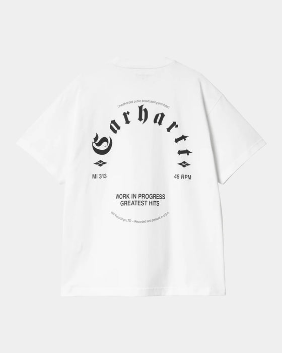 Men's Carhartt WIP Greatest Hits T-Shirt - White/Black