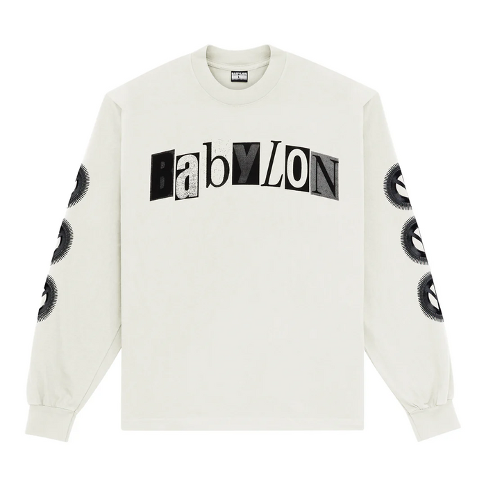 Babylon Ransom Longsleeve T-Shirt - White