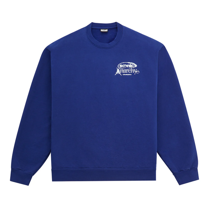 Babylon Sonic Anarchy Crewneck Sweatshirt - Cobalt Blue