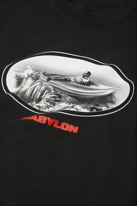 Babylon Tied Down T-Shirt - Black